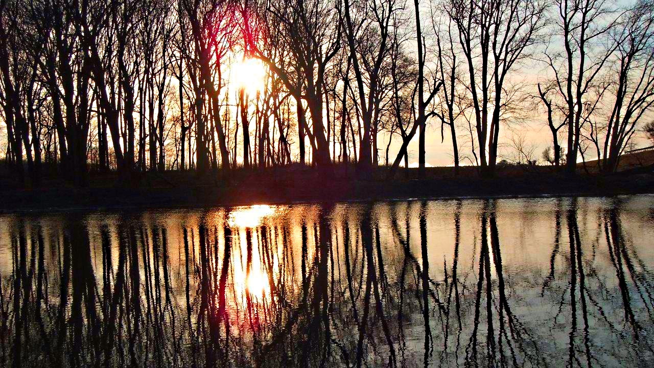 Winter River by Thomas Peace 2013