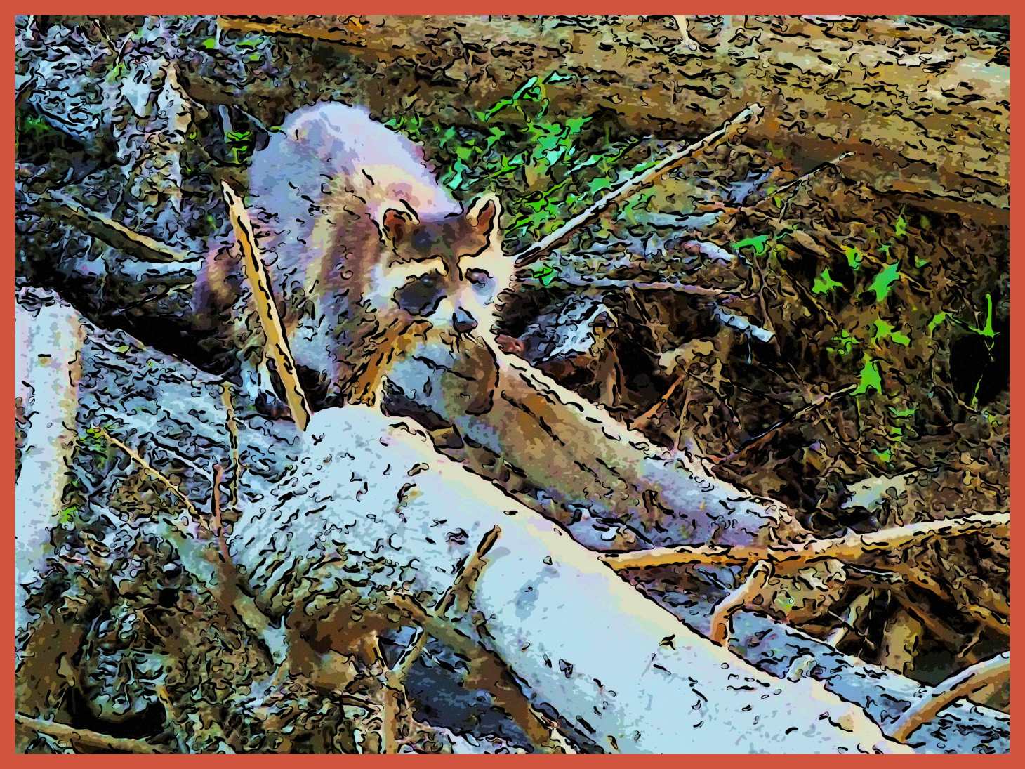 Local Night Bandit. (2) Photo by Thomas Peace  c. 2015