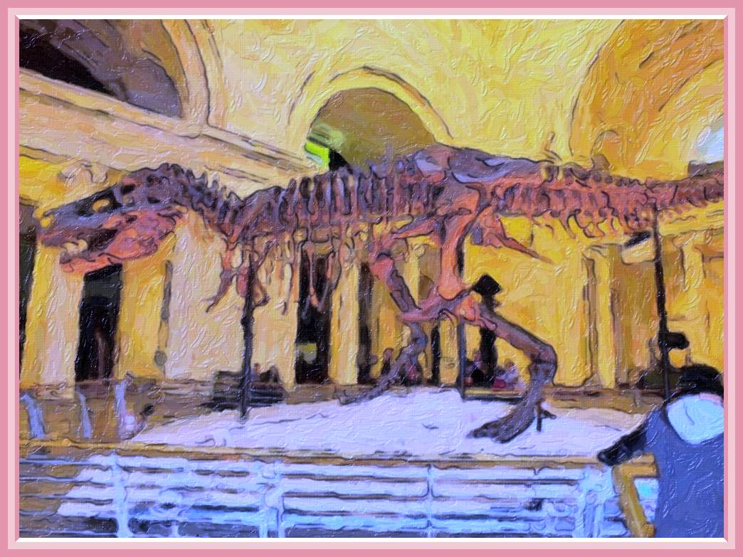 Tyrannosaurus rex at the museum (2) Photo by Thomas Peace c. 2017